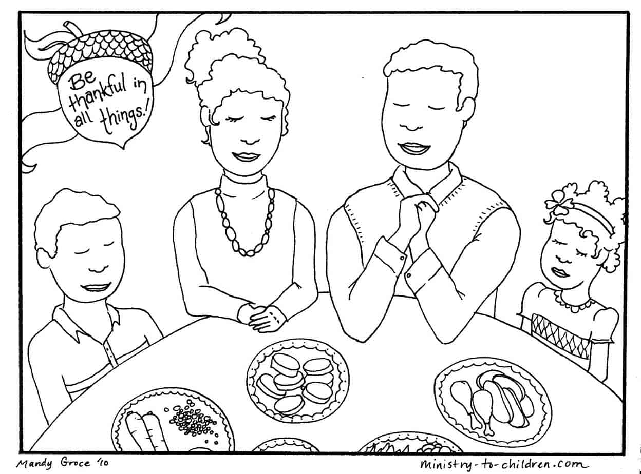 thanksgiving coloring pages (free printable for kids)